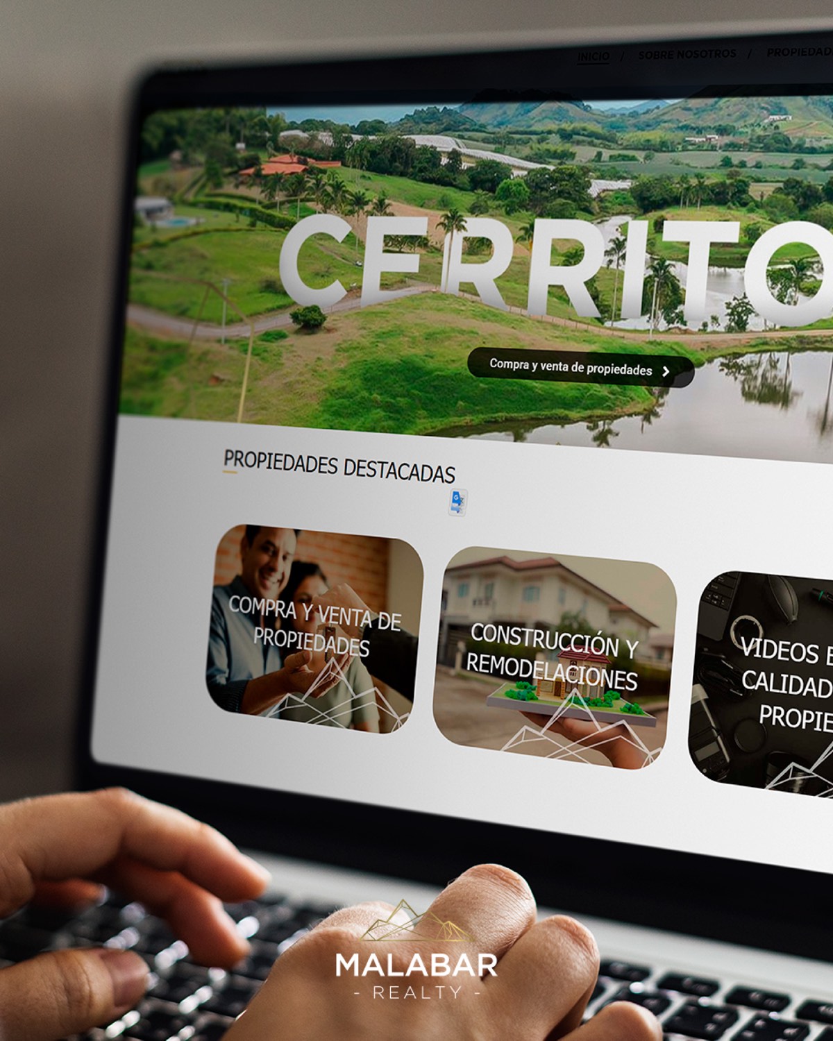 Sistema visual Malabar Realty
