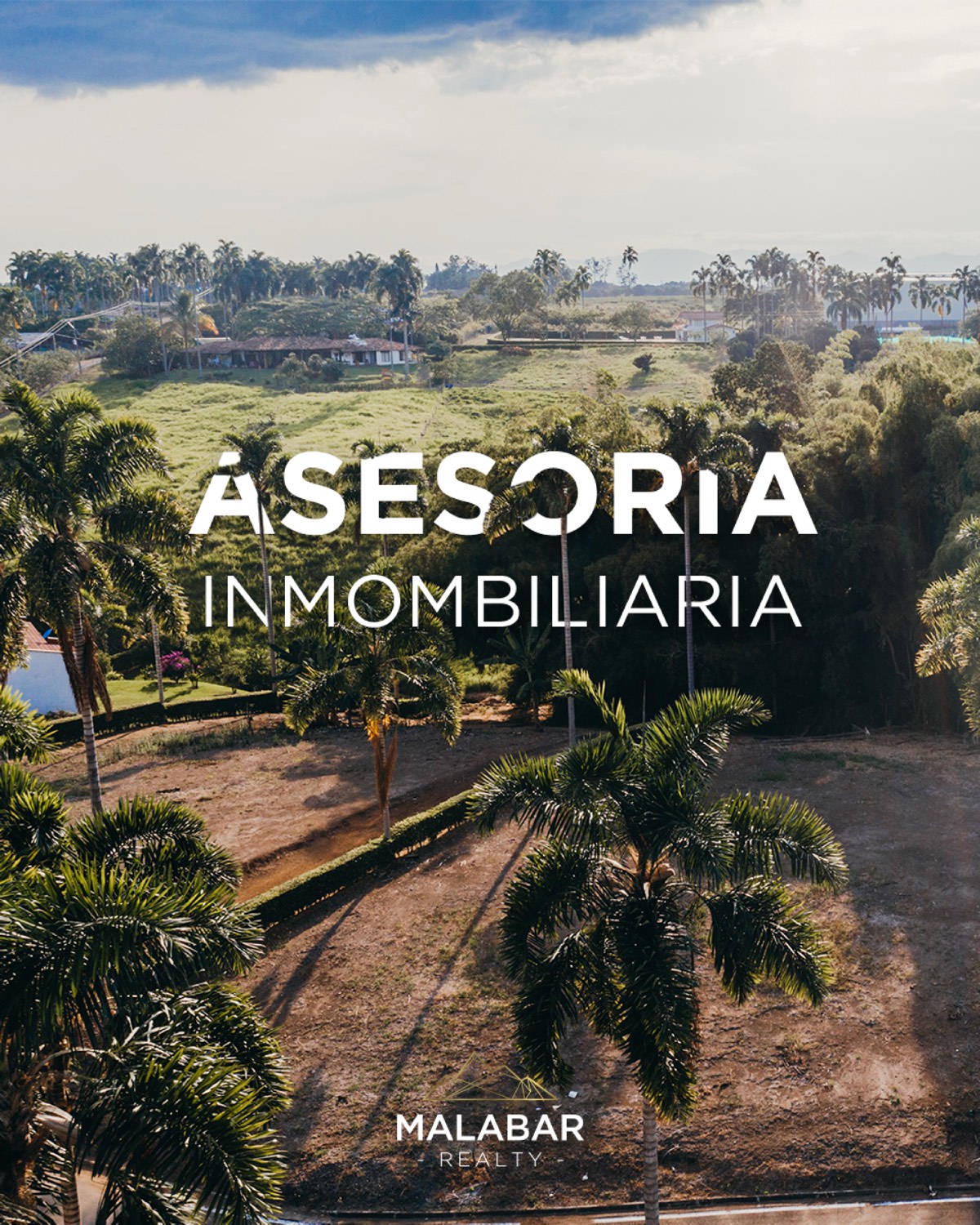Pieza gráfica Malabar Realty