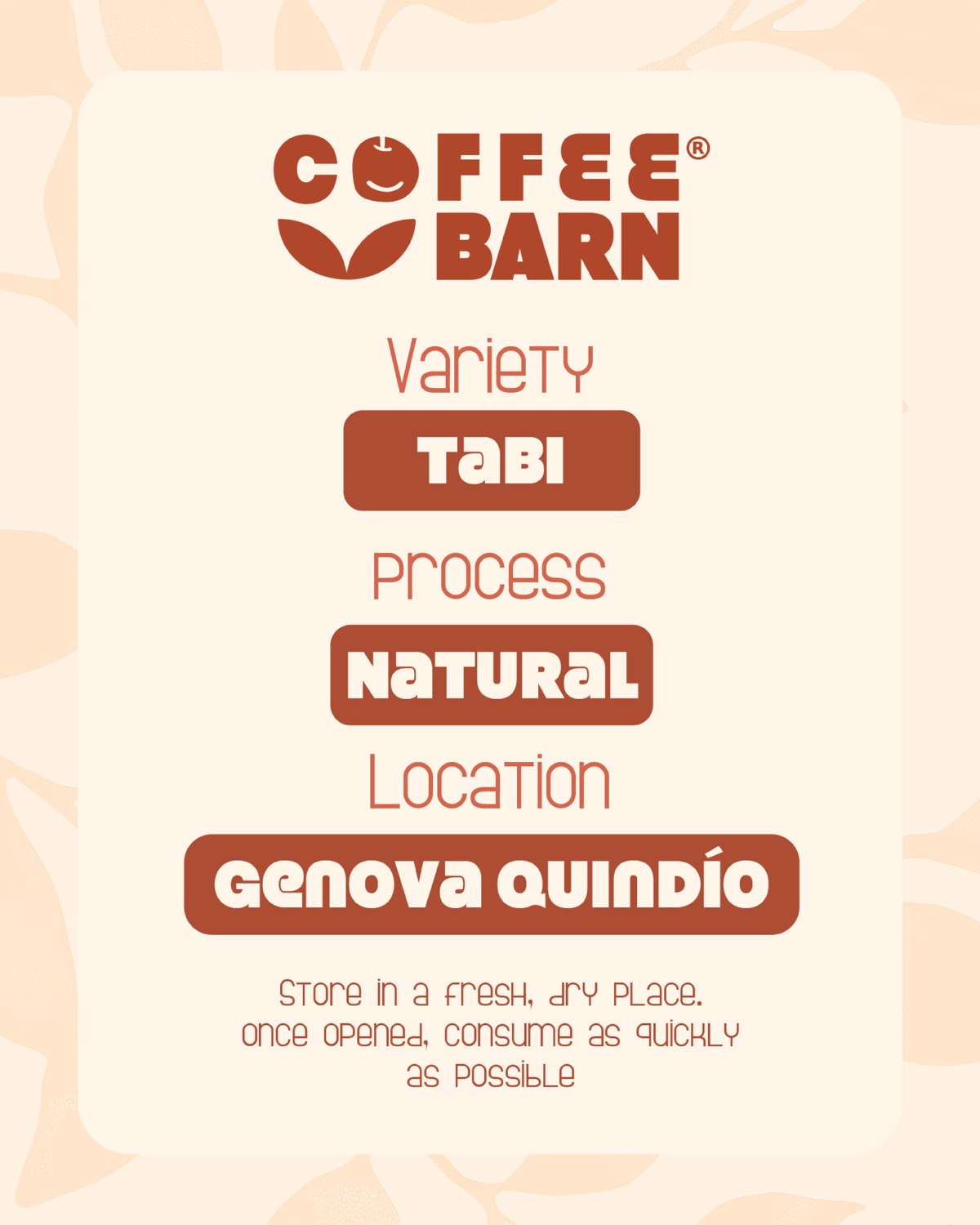 Dirección de café — Specialty Coffee Barn